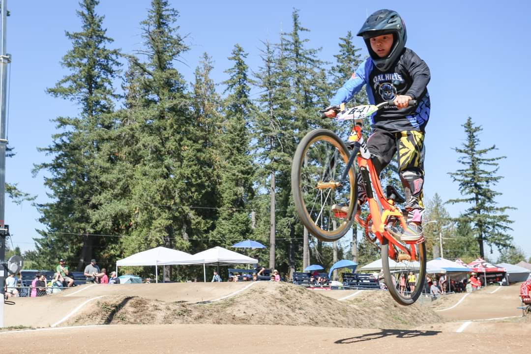 Gavriel representing Coal Hills BMX Nationals team